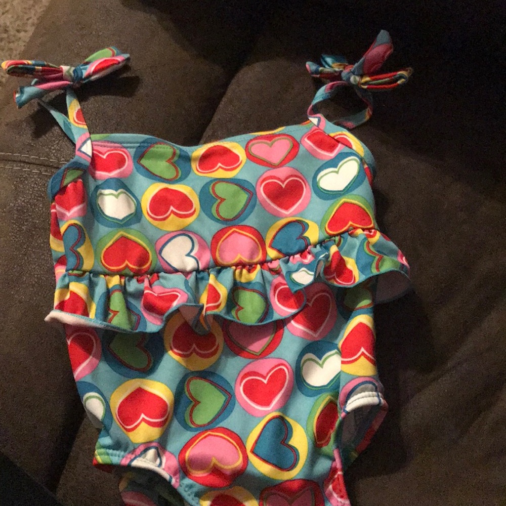 2t hearts one piece swimsuit